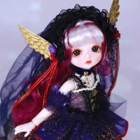 DBS DREAM ตุ๊กตานางฟ้า1/6ชื่อ BJD โดย Little Angel Mechanical Body With Makeup,รวมทั้งหนังศีรษะ,ดวงตา,เสื้อผ้าเด็กผู้หญิง SD,