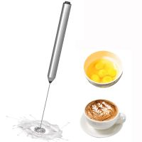 Milk Frother Handheld Battery Operated Whisk Mini Mixer Electric Foam Maker for Coffee Stainless Steel Milk Foamer for Coffee