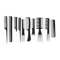 【hot】▧▤  10pcs Hair Styling Combs Set Anti Static Hairbrush Barber Hairdressing Tools for All Hairstyles