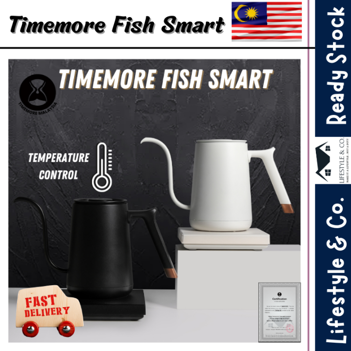 TIMEMORE FISH Smart Electric Pour Over Temperature control Kettle Lazada