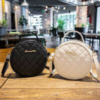 กระเป๋ากลมเล็ก 2021ladies handbags เกาหลีกระเป๋าสตรีกระเป๋าสะพายหลังเย็บปักถักร้อยสำหรับผู้หญิง