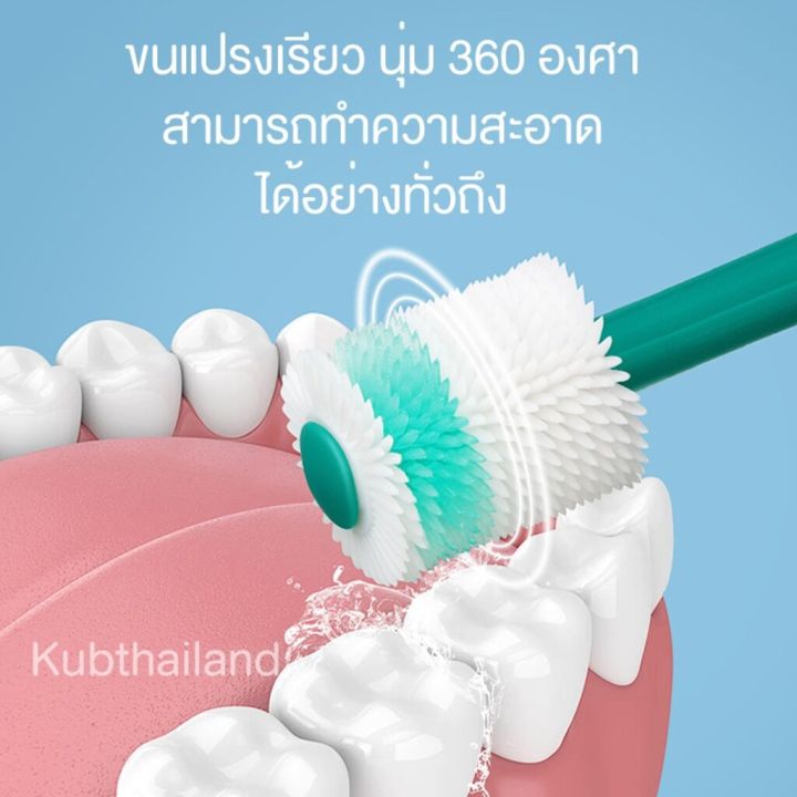 kub-แปรงสีฟันเด็ก-stb-แปรงสีฟัน-360-องศา-สำหรับเด็ก-kub