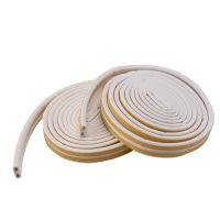 [HOT ZQQIUZWREKW 111] 2Pcs 5M D Self Adhesive Foam แถบปิดผนึกฟองน้ำประตูไม้ Soundproof Anti Collision Strip