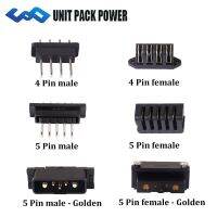 【CC】۞⊙  Ebike Battery discharge connector 4pins  5pins Male or Female Base Plate Mouted Parts plug