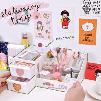 ถาดวางเครื่องเขียน พร้อมลิ้นชัก2ช่อง stationery tray