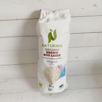 Naturix Organic Brown Rice Cakes  Original (ข้าวกล้องแผ่นอบกรอบ รสออริจินอล 110 กรัม) ไรซ์ เค้ก