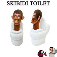 ของเล่นตุ๊กตา Skibidi Toilet ขนาด 11 นิ้ว พร็อพสําหรับแกล้งคน