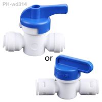 ♕❡◈ 1/4 Inline Ball for VALVE Quick Connect Shut off RO Water Reverse Osmosis Ball for VALVE Switch Replacement Accessorie N0PF