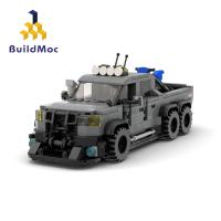 Buildmoc ของเล่นตัวต่อเลโก้รถบรรทุก Ford Raptor ความเร็วสูง 60 วินาที MOC-42826 สําหรับเด็กผู้ชาย