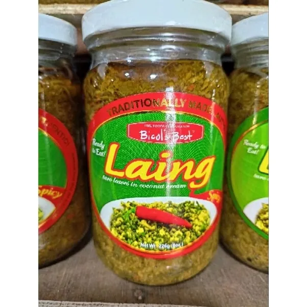 Original Bicol's Best Ginataang Laing Gulay Regular and Spicy ...