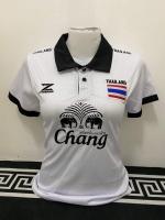 เสื้อบอลทีมชาติไทย ขนาดฟรีไซร์ อก32-38