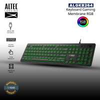 Keybroad Altec Lansing ALBK8264 Wired gaming  keyboard คีย์บร์อด มีไฟ ไฟรอด รับประกัน 2 ปี