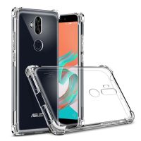 สำหรับASUS Zenfone 5Q ZC600KL X017DA X017Dซิลิโคนนุ่มยืดหยุ่นป้องกันสี่มุมAnti-Drop Jellyเคสโทรศัพท์คริสตัลClear Shock Absorbing Anti-Scratchฝาครอบโทรศัพท์