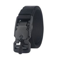 【CW】 casual Insert Buckle belt force buckle tactics solid Men sport cowboy ！