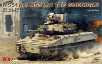 พลาสติก โมเดล ประกอบ  RFM สเกล 1/35 M551A1/ A1(TTS) SHERIDAN