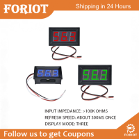 Foriot  ดีไอมอร์แหล่งจ่ายไฟช่วง DC5-30.0V สามหลัก0.56 "" นำหลอดดิจิตอล DC 0 ~ 99.9V สีแดง,สีเขียว,สีฟ้าตัวเลือก