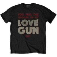 เสื้อยืด Kiss Pull The Trigger 100เมอร์ชดั้งเดิม