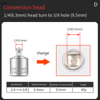 JIA ประแจแหวนหัวอะแดปเตอร์1ชิ้น1 2 3 8 1 4 CR-V โครเมี่ยมเหล็กสำหรับรถยนต์รถจักรยานโรงรถอุปกรณ์ซ่อมบ้าน