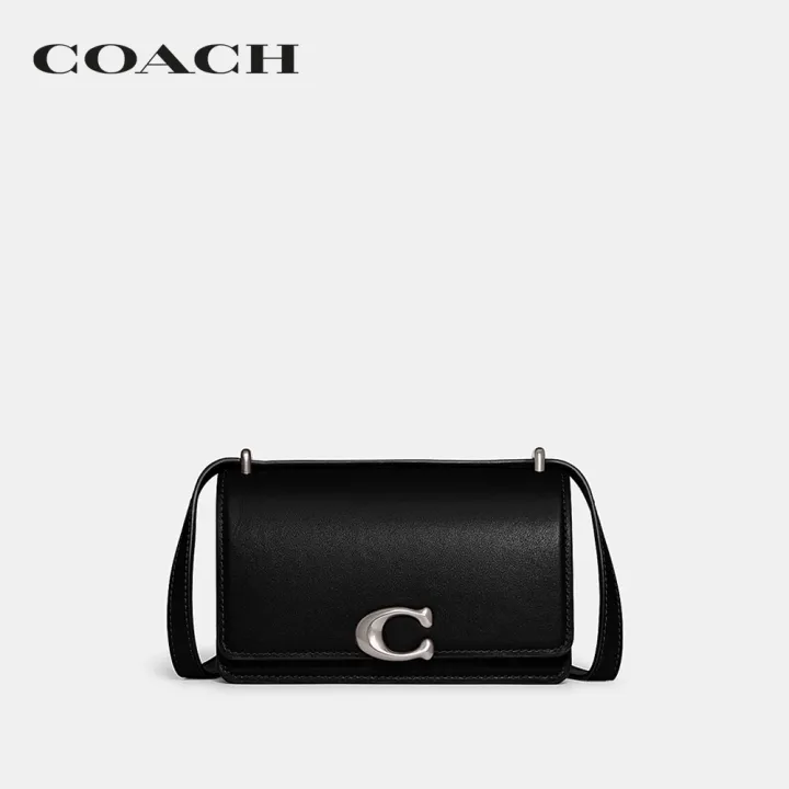 coach-กระเป๋าสะพายข้างผู้หญิงรุ่น-bandit-crossbody-สีดำ-cd724-lhblk