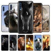 【Super Like】 Running Horse Capa สำหรับ SamsungA70 A50 A40 A30 A20นุ่มซิลิโคน A70s A10 A20e A10e A50sCoque