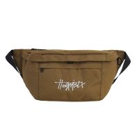 กระเป๋าสะพายข้างผู้ชาย กระเป๋าคาดเอว Mens sports durable multi-function outdoor casual fashion chest bag