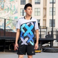 2022 Boys Badminton Shirts Sports Shorts Girls Qucik Dry Badminton Clothes Sport Sets Table Tennis Shirts Running Shirts Shorts