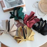 Satin Ribbon Bowknot Banana Clip For Women Girl Sweet Cute Vertical Clip Ponytail Clip Hairpin Headdress Hair Accessories Hair Accessories