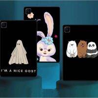 Samsung Galaxy Tab A 10.1 2019 SM-T510 SM-T515  Casing Girl Flower Bear Cat Tablet Case Soft TPU Back Cover Shell