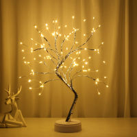 108 LED Lamp 20 inch Tabletop Bonsai Tree Light Touch Switch Copper Wire nch Light for Party Festival Christmas Home Decor