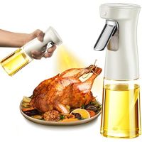 ❏✠♣ 280ml Oil Sprayer for Salad Making Air Fryer Cooking Glass Olive Oil Sprayer Olive Oil Spray Bottle Kitchen Gadgets Accessories