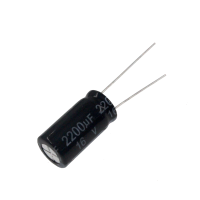 100PCS 2200UF 16V 2200MFD 16โวลต์10*20Mm อลูมิเนียม Electrolytic Capacitor 2200mf16v 16v2200mf 2200uf16v 16v2200uf