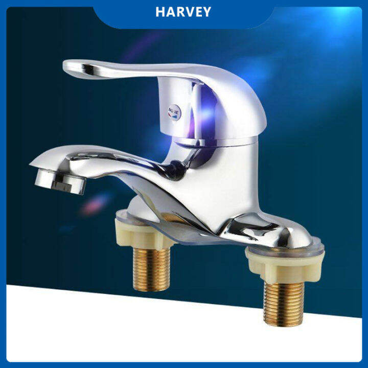 Kitchen Faucet Sink Faucet Double Hole Single Lever Cold Hot Water