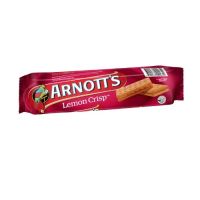 Arnotts Lemon Crisps Cracker 250g แครกเกอร์ ขนม ขนมปังกรอบ แครกเกอร์เลมอน