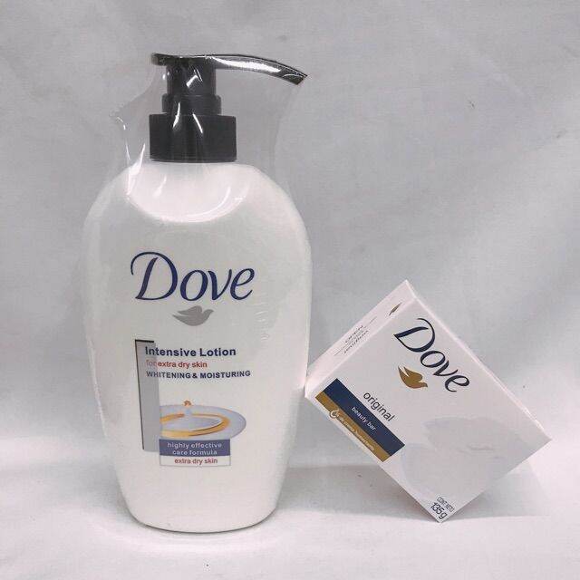 Allthentic Dove Intensive Whitening And Moisturizing Lotion 600ml ...