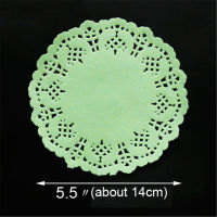 100pcs/lot Wedding Supplies Tableware Placemats Bottom Paper Cake Paper Biscuit Decoration Oil Absorbing Paper