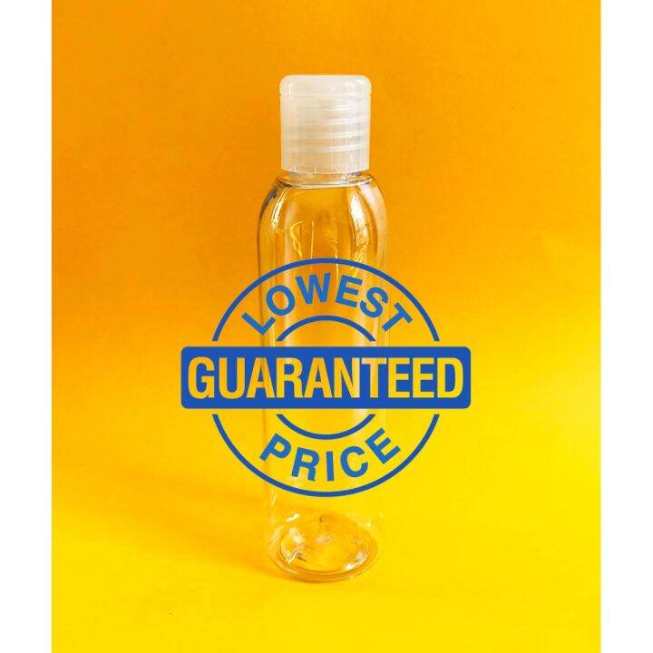 ♩100mL Clear PET Bottle with Fliptop Caps (50 pcs) | Lazada PH