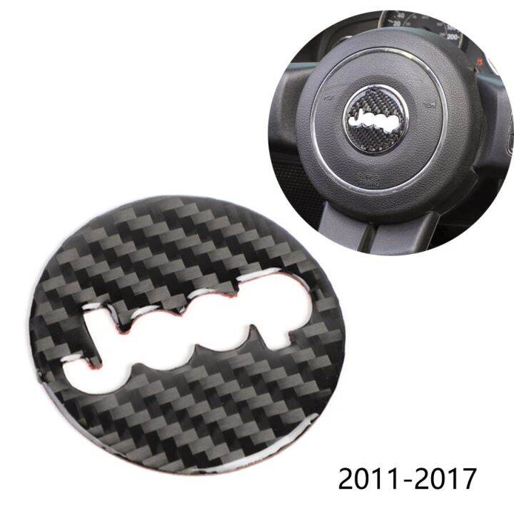NHAUTP Carbon Fiber Car Trim Sticker For Jeep Wrangler JK 20112017