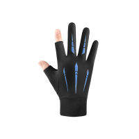 【cw】 Spring and Summer Sports s Mens and Womens Driving Fishing Touch Screen Ice Silk s Full Finger Exposed Two Finger Half-Finger Riding s ！