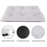 Pet Sleeping Mat Warm Dog Bed Soft Fleece Mats With Anti-Slip Bottom Cat Litter Puppy Sleep Mattress Cushion For Large Dogs