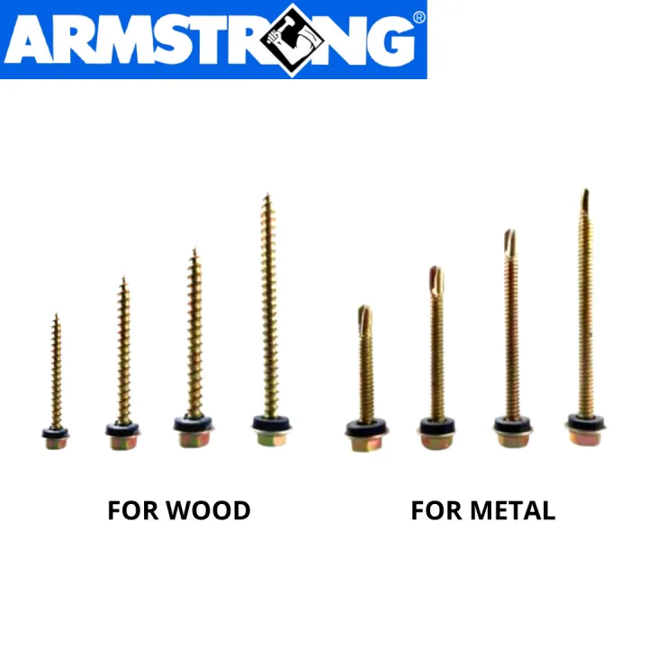 ARMSTRONG TEX SCREW FOR WOOD AND FOR METAL per box | Lazada PH