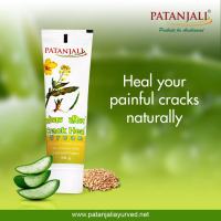 ครีมทาส้นเท้าแตก Patanjali crack heel cream 50g