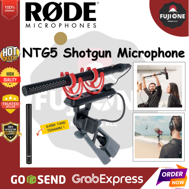 Rode NTG5 Shotgun Condenser Microphone Kit Lazada Indonesia