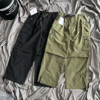 [High Quality] Japan Urban Functional AND WANDER Outdoor Quick-drying Nylon Cargo Pants Loose Fit