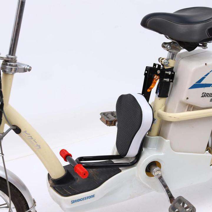 Electric car children's seat front mountain bike baby children's seat fixed bicycle safety front