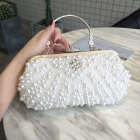 ?Dream Best? Women Pearl Clutch Bags Evening Bag Purse Handbag For Wedding Chain Bag For Dinner Party KTV Bag Brand Designer Bag Exclusive for Dinner