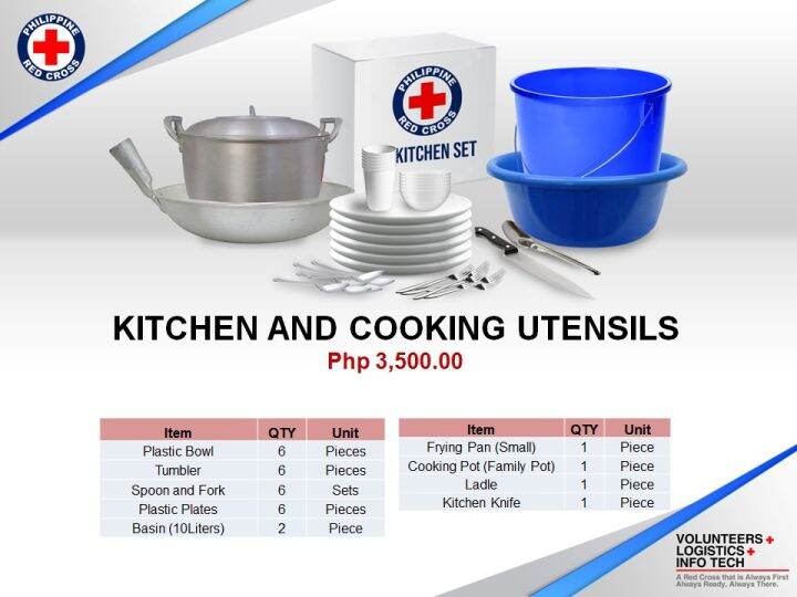 Kitchen and Cooking Utensils (FOR DIGITAL DONATION) Lazada PH