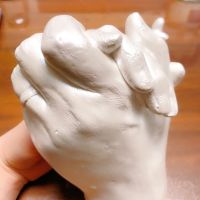3D Hands Mold Casting Kit Clone Powder Model Powder Valentines Day Couple Hand Model Baby 3D DIY Hand Foot foot Print
