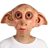 Dobby Mask House-พร็อพคอสตูมคอสเพลย์เอลฟ์หมวกปาร์ตี้ชุดแฟนตาซีฮาโลวีน Meng พักเหมือนจริงแต่งตัวขึ้น