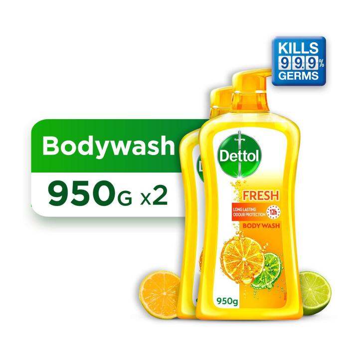 Dettol Body Wash Fresh 950 G Bundle Of 2 Lazada Singapore