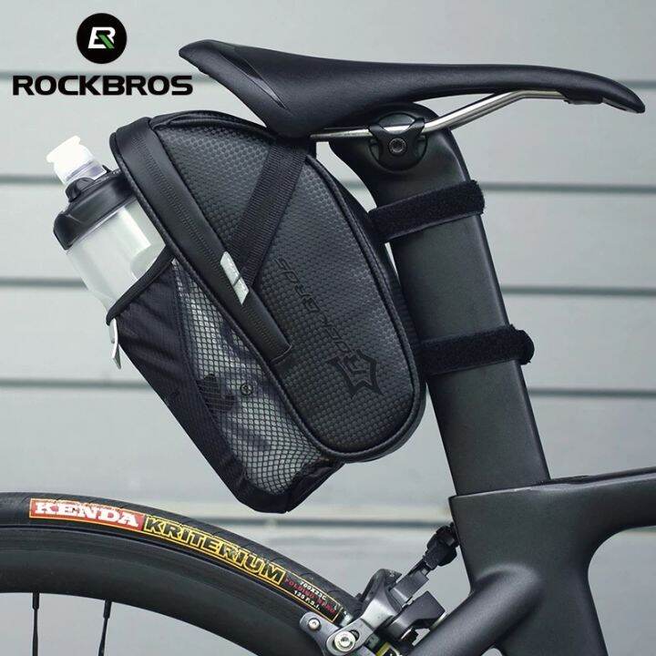 ROCKBROS C71 / C7BK Bicycle Saddle Bag With Water Bottle Pocket